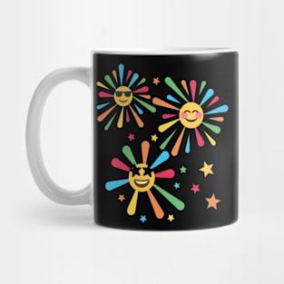 Emoji Burst Mug